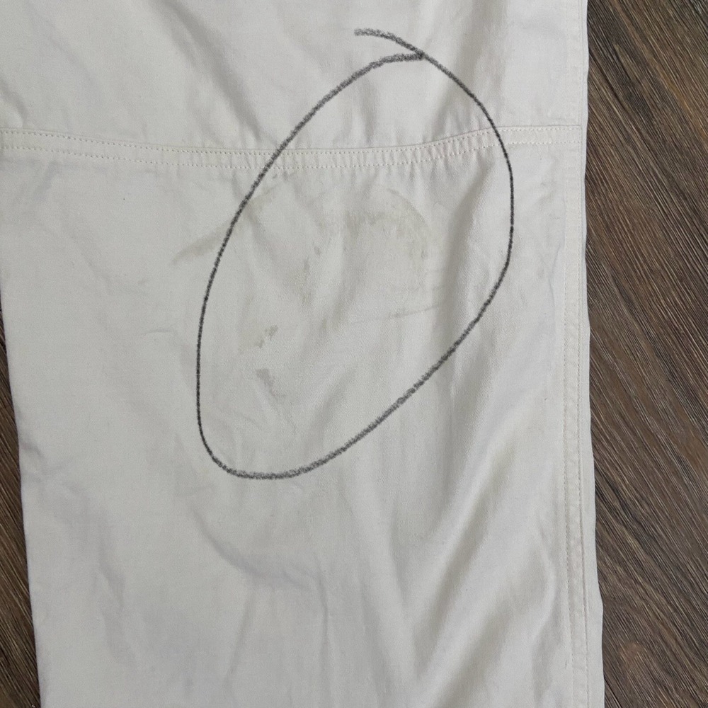 Kith High‎ Rise Utility Chino Straight Leg Cream Pants Size 27 - Picture 7 of 10